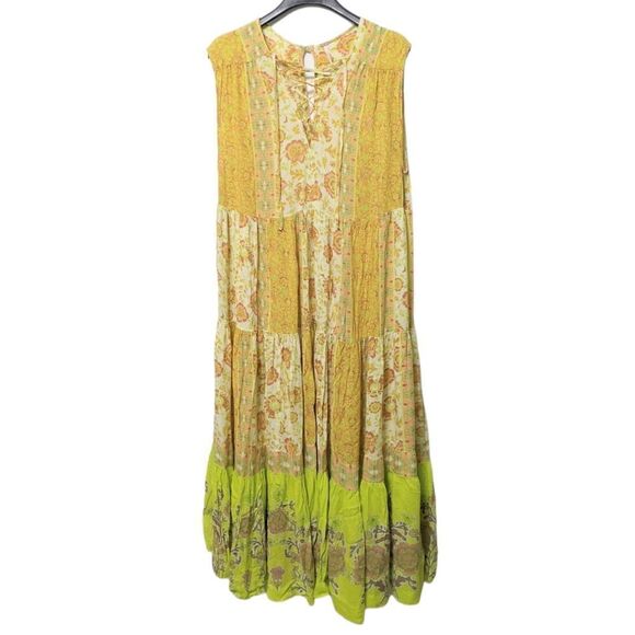 light blue drop waist maxi dress Carmel Maxi Dress